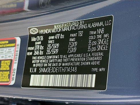 New 2026 Hyundai Tucson Limited image 24