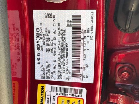 New 2025 Ford Bronco Sport Big Bend w/ Convenience Package image 15