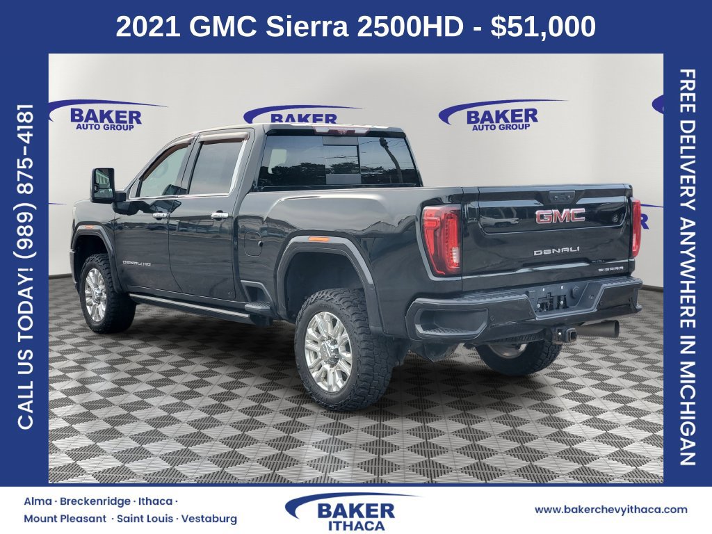 Certified 2021 GMC Sierra 2500 Denali w/ Denali Ultimate Package AWD/4WD image 3