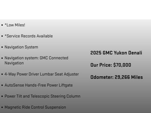 Used 2025 GMC Yukon Denali image 24