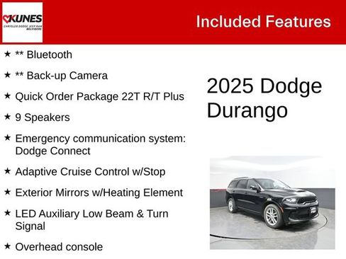 Used 2025 Dodge Durango R/T AWD/4WD image 3