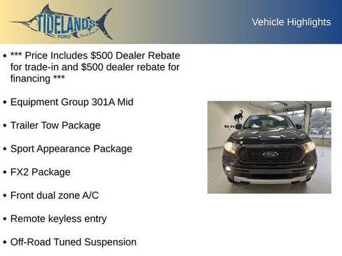 Used 2021 Ford Ranger XLT w/ Equipment Group 301A Mid image 12