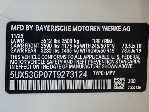 Used 2026 BMW X3 xDrive30i w/ Convenience Package AWD/4WD image 29