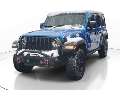 Used 2021 Jeep Wrangler Unlimited Sport image 2