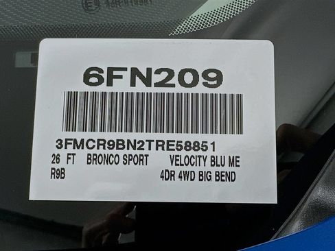 New 2026 Ford Bronco Sport Big Bend w/ Convenience Package AWD/4WD image 9