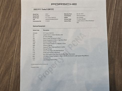 Certified 2022 Porsche 911 Turbo S image 29