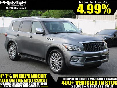 Used 2017 INFINITI QX80 4WD w/ Deluxe Technology Package