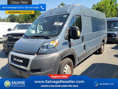Used 2020 RAM ProMaster 3500 FWD image 1
