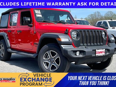 Used 2021 Jeep Wrangler Unlimited Sport AWD/4WD image 1