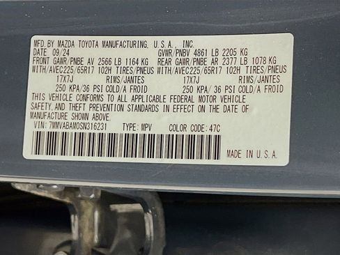 Certified 2025 MAZDA CX-50 AWD 2.5 S w/ Weather Package image 36