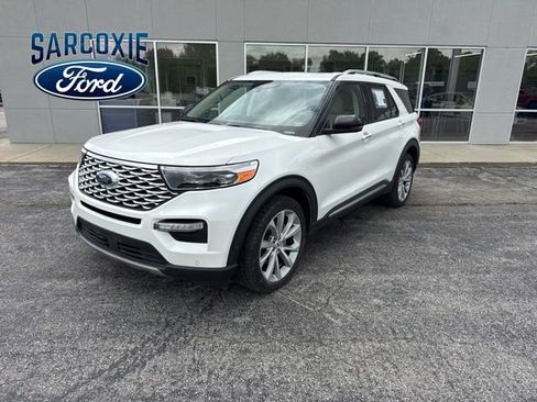 Used 2021 Ford Explorer Platinum w/ Equipment Group 601A AWD/4WD image 1