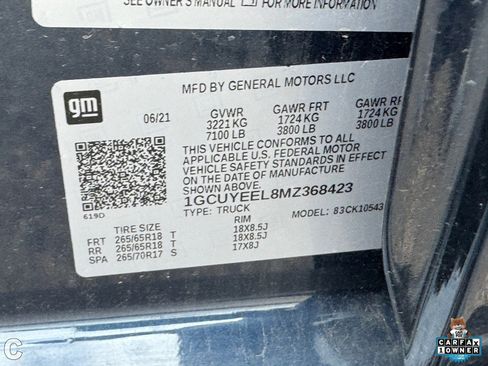 Certified 2021 Chevrolet Silverado 1500 RST w/ Convenience Package II image 12