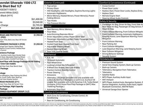 Used 2026 Chevrolet Silverado 1500 LTZ AWD/4WD image 25