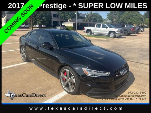 Used 2017 Audi S6 Prestige w/ S6 Sport Package AWD/4WD image 1
