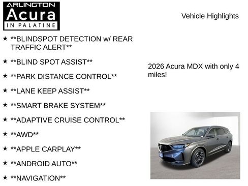 New 2026 Acura MDX w/ Advance Package image 7