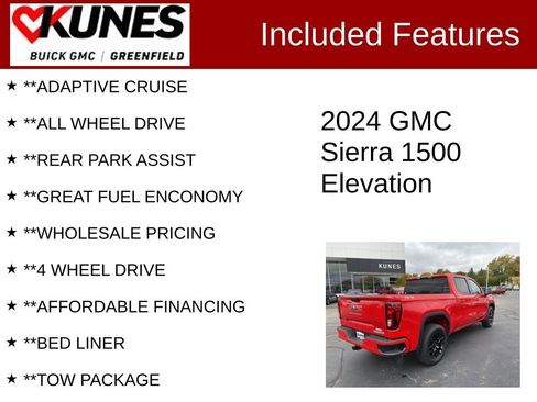 Used 2024 GMC Sierra 1500 Elevation image 3