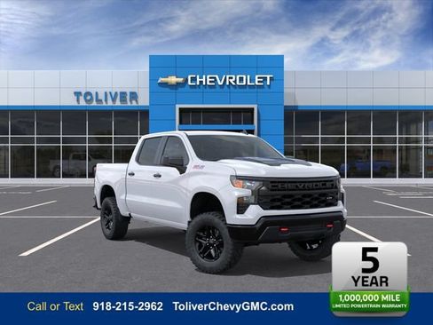 New 2026 Chevrolet Silverado 1500 Custom Trail Boss w/ LPO, Dark Essentials Package AWD/4WD image 1