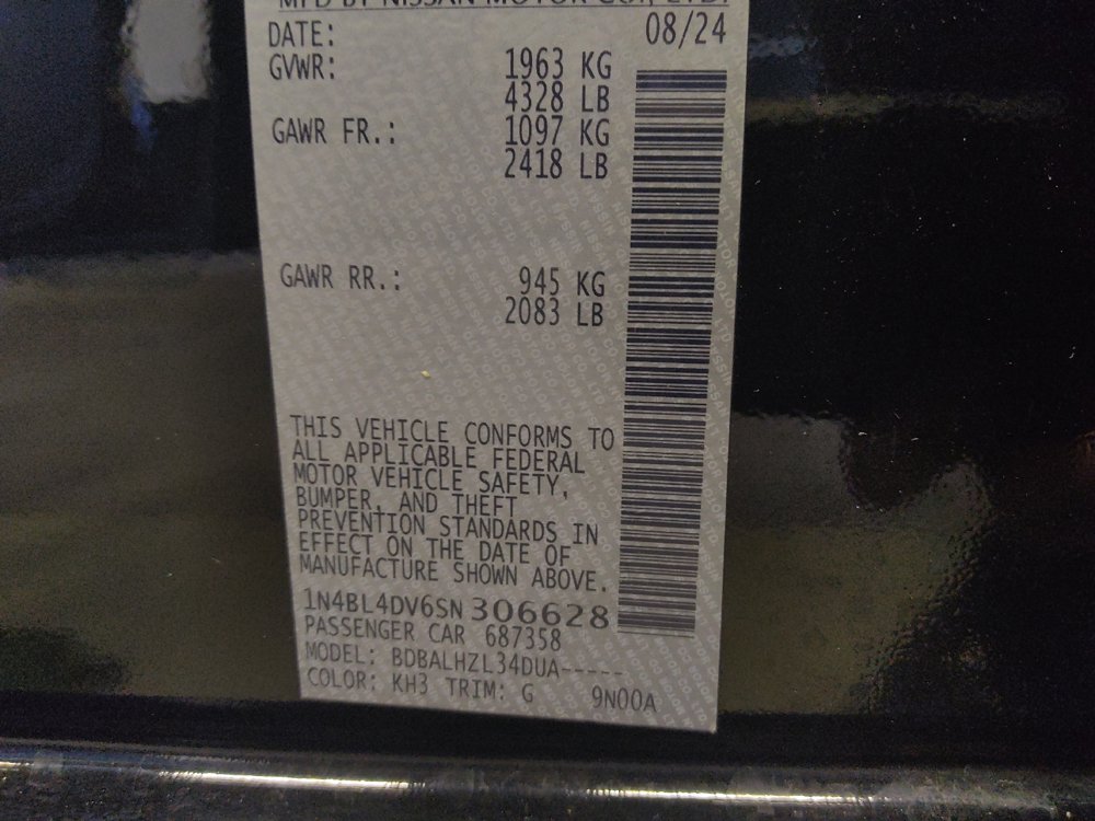 Used 2025 Nissan Altima 2.5 SV FWD image 33