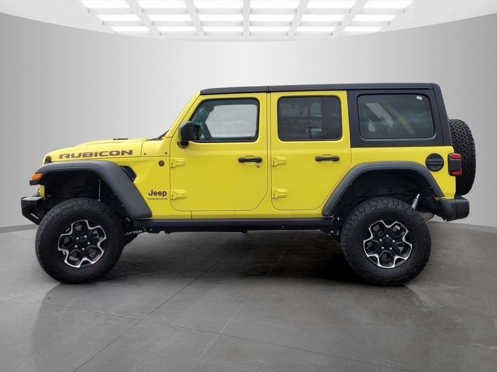 Used 2023 Jeep Wrangler Unlimited Rubicon w/ LED Lighting Group AWD/4WD image 6