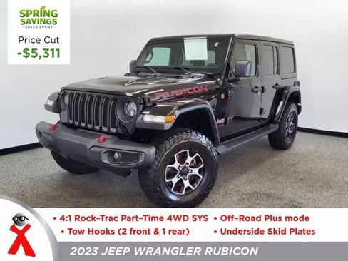 Used 2023 Jeep Wrangler Unlimited Rubicon image 1
