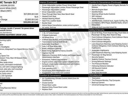 Used 2024 GMC Terrain SLT image 2