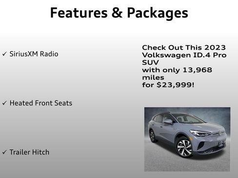 Used 2023 Volkswagen ID.4 Pro AWD/4WD image 8