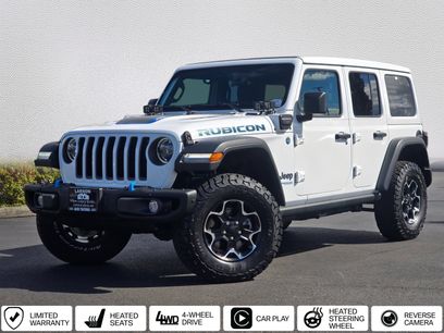 Used 2021 Jeep Wrangler Unlimited Rubicon 4xe w/ Steel Bumper Group