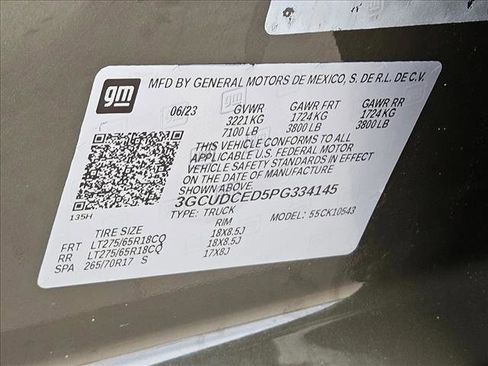 Used 2023 Chevrolet Silverado 1500 Custom Trail Boss image 23