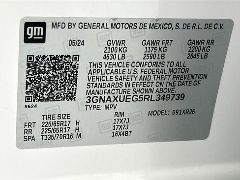 Used 2024 Chevrolet Equinox LT AWD/4WD image 33