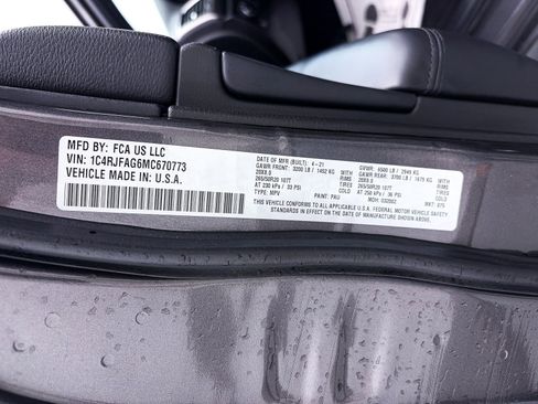 Used 2021 Jeep Grand Cherokee Laredo X image 38