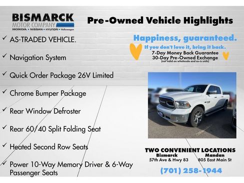 Used 2017 RAM 1500 Limited AWD/4WD image 8