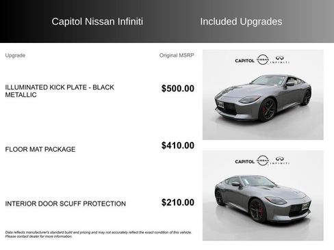 Used 2024 Nissan Z Performance w/ Floor Mat Package image 9