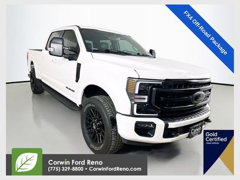 Certified 2022 Ford F350 Lariat w/ Black Appearance Package AWD/4WD image 1
