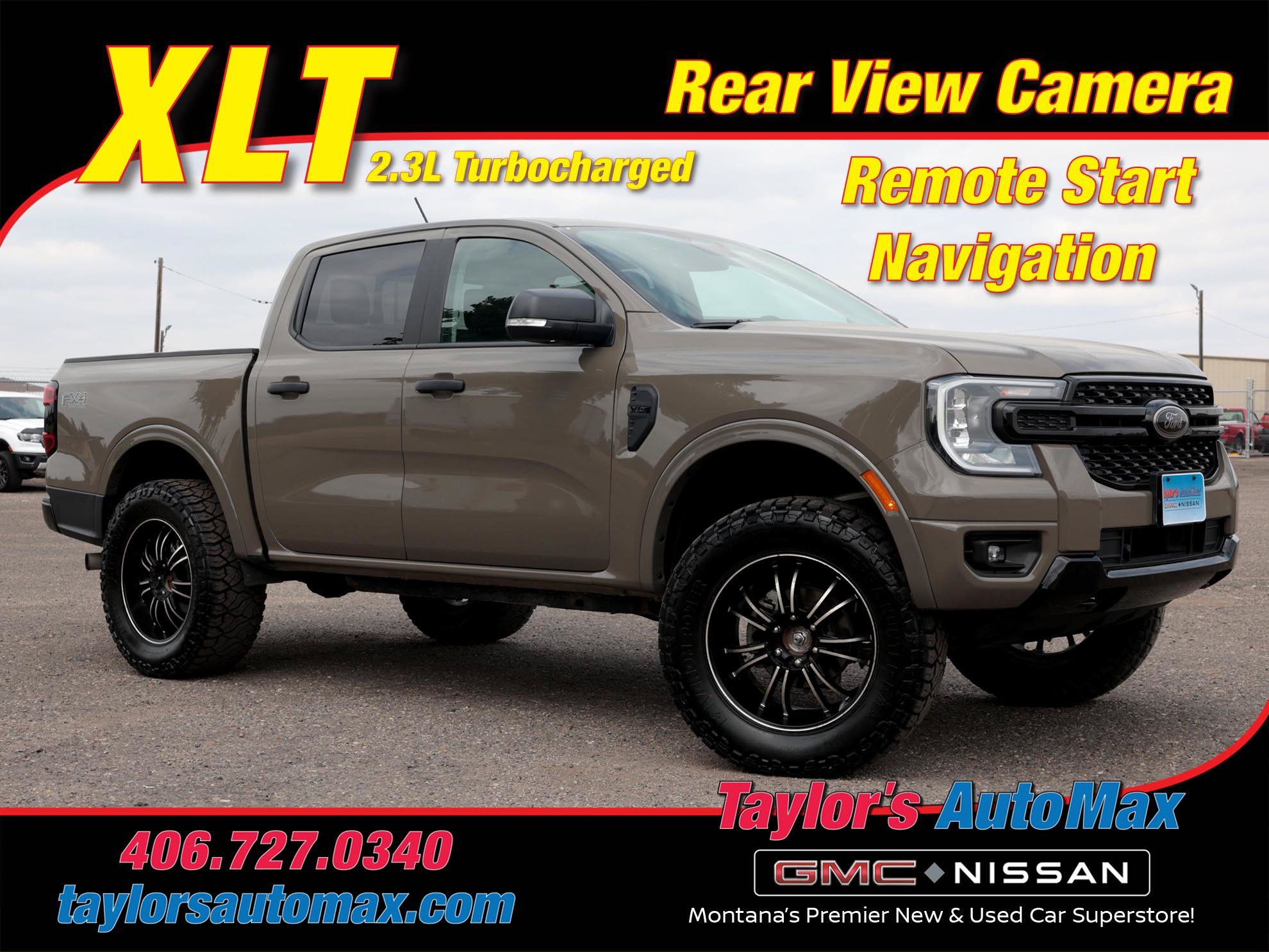 Used 2025 Ford Ranger XLT w/ Equipment Group 301A High AWD/4WD image 1