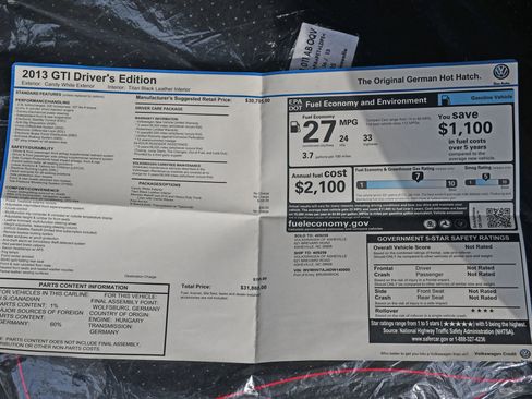 Used 2013 Volkswagen GTI Driver's Edition image 33