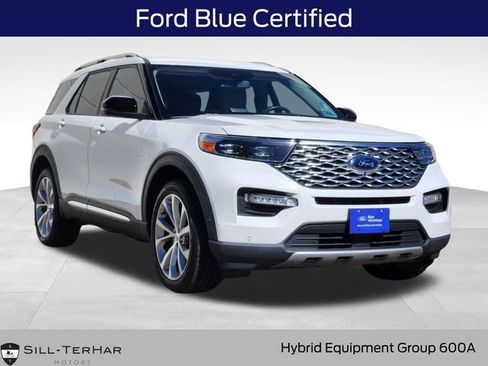 Certified 2023 Ford Explorer Platinum w/ Technology Package AWD/4WD image 1