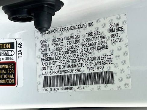 Used 2016 Honda CR-V Touring image 33