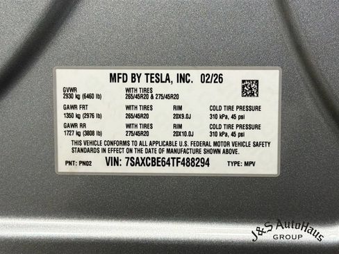 Used 2026 Tesla Model X Plaid AWD/4WD image 41
