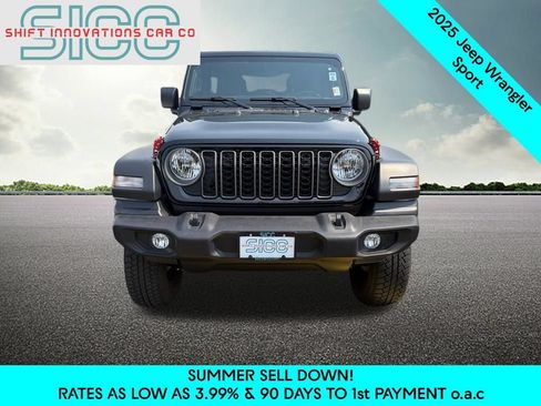 Used 2025 Jeep Wrangler Unlimited Sport AWD/4WD image 2