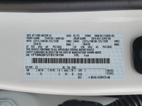 New 2026 Ford F250 XL w/ STX Appearance Package image 16