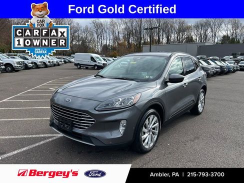 Certified 2022 Ford Escape Titanium w/ Titanium Elite Package image 1