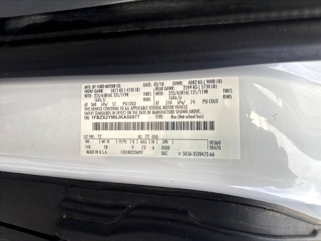 Used 2018 Ford Transit 350 XLT RWD image 21