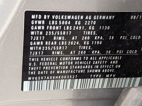 Used 2017 Volkswagen Tiguan Wolfsburg Edition image 18