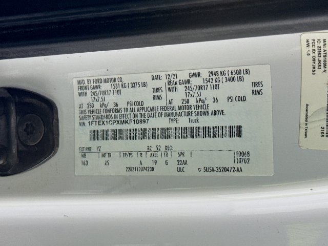 Used 2021 Ford F150 XL w/ Equipment Group 101A High RWD image 35