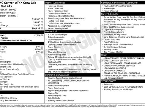 Used 2023 GMC Canyon AT4X w/ Edition 1 image 3