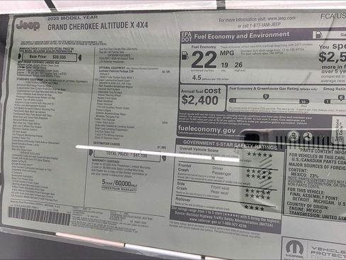 New 2025 Jeep Grand Cherokee 4WD image 21