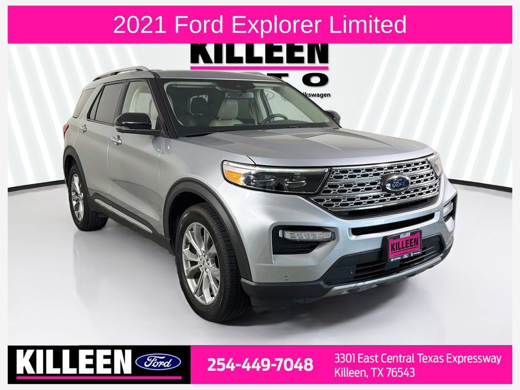 Used 2021 Ford Explorer Limited w/ Equipment Group 301A AWD/4WD image 1