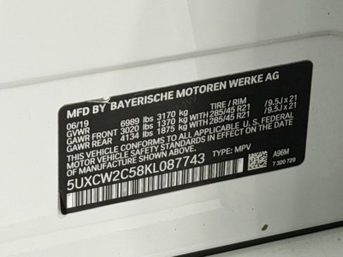 Used 2019 BMW X7 xDrive40i w/ Premium Package image 28