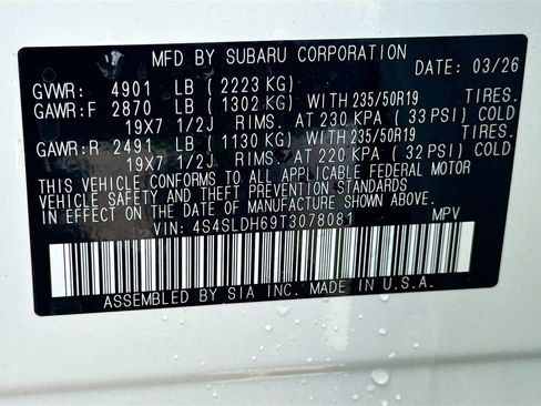 New 2026 Subaru Forester Sport AWD/4WD image 42