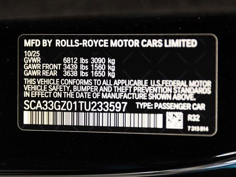 New 2026 Rolls-Royce Ghost Black Badge image 30